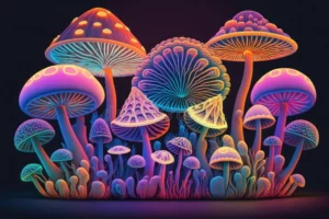 Colorful Mushrooms