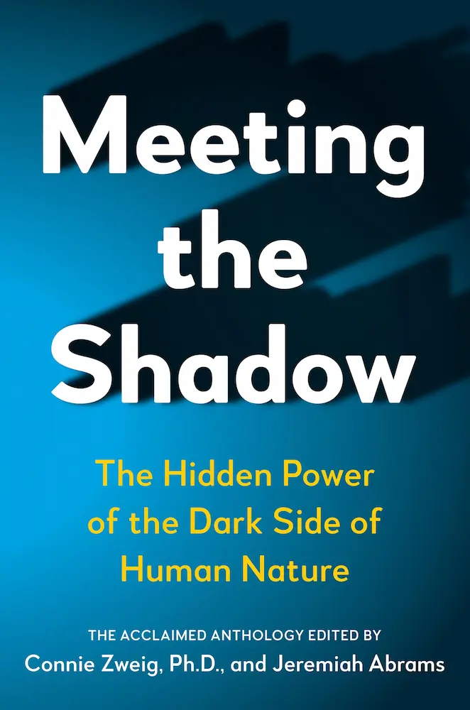 Book cover “Meeting the Shadow: The Hidden Power of the Dark Side of Human Nature” by Connie Zweig and Jeremiah Abrams