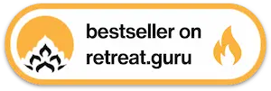 Badge bestseller on retreat.guru